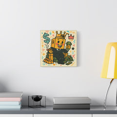 The Kingpin Throne Canvas Print Noisy Juice Art