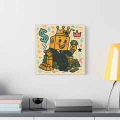 The Kingpin Throne Canvas Print Noisy Juice Art