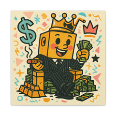 The Kingpin Throne Canvas Print Noisy Juice Art