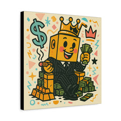 The Kingpin Throne Canvas Print Noisy Juice Art