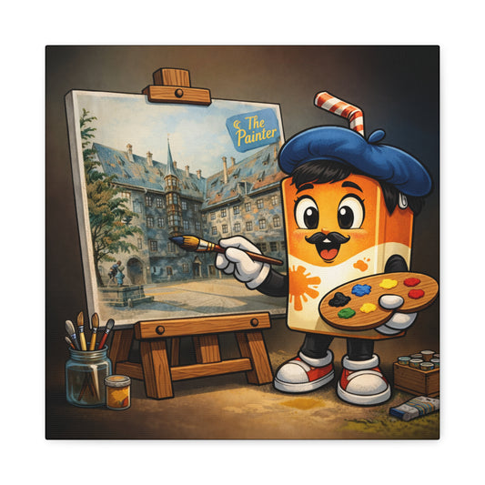 "The Painter Juice" Canvas Art