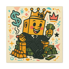 The Kingpin Throne Canvas Print Noisy Juice Art