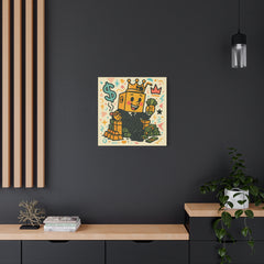 The Kingpin Throne Canvas Print Noisy Juice Art