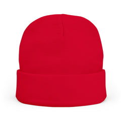 Embroidered Juice Box Knit Beanie — Cute Retro Beverage Patch Winter Hat