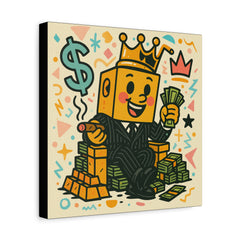 The Kingpin Throne Canvas Print Noisy Juice Art